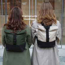 Įkelti vaizdą į galerijos rodinį, L Dramblio kaulo spalvos kuprinė