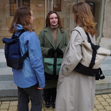 Įkelti vaizdą į galerijos rodinį, L Dramblio kaulo spalvos kuprinė