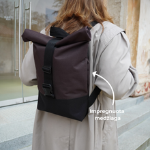 Įkelti vaizdą į galerijos rodinį, L Rudos spalvos kuprinė