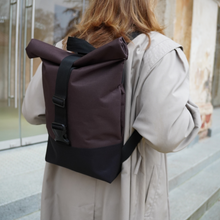 Įkelti vaizdą į galerijos rodinį, L Rudos spalvos kuprinė